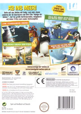 Surf's up box cover back